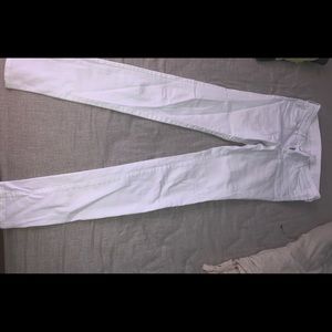 Long White H&M Skinny Jeans